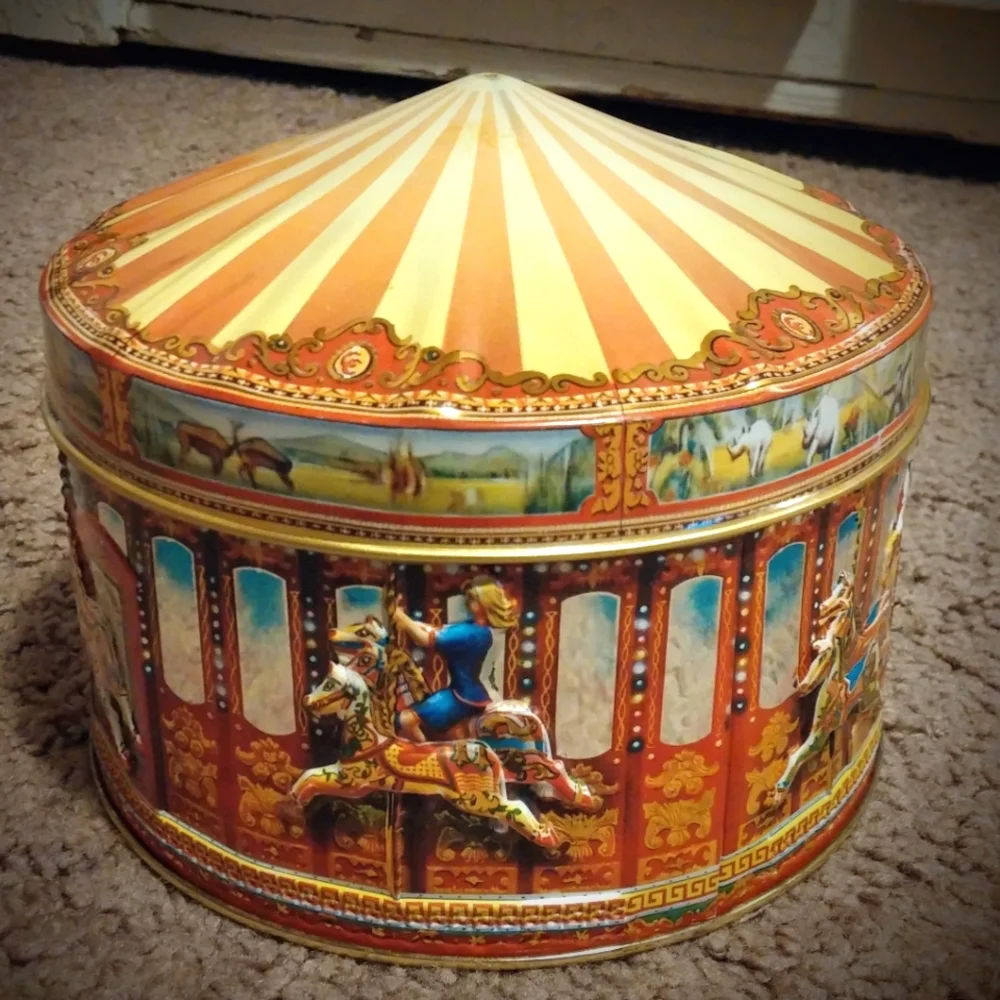 Carousel Tin Churchill's of London Graphics